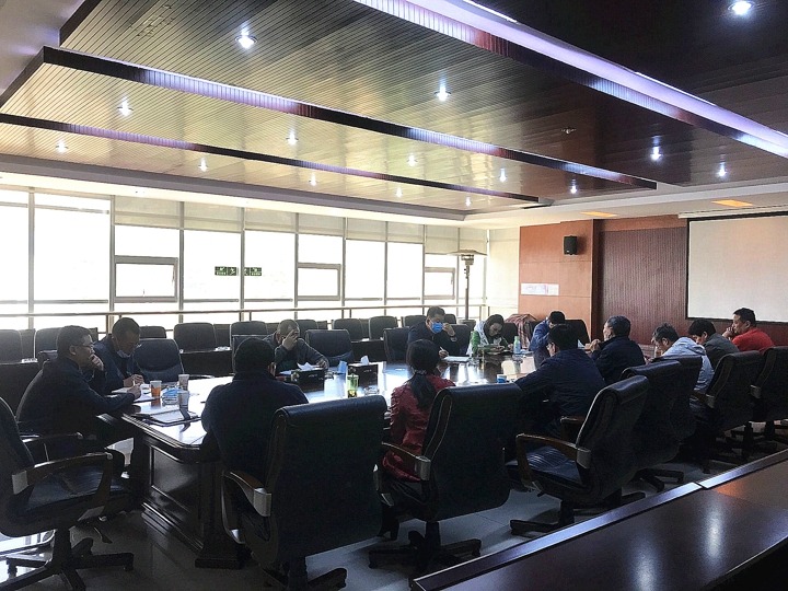 省属国有企业专职外部董事寸延峰、伍显清一行到先锋煤业调研