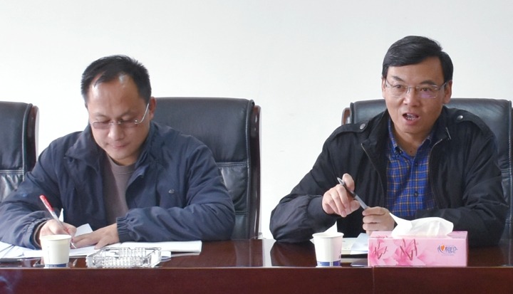 集团总司理高建嵩到曲煤焦化公司调研