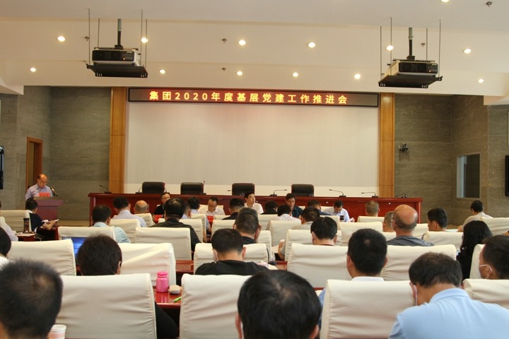 集团党委召开 2020年党建事情推进会