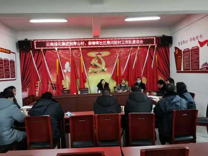 莫晓丹同志一行到集团挂钩扶贫点探望慰问驻村扶贫事情队员