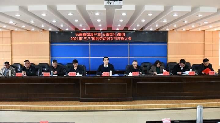 云南省煤炭工业集团工会女职工委员会开展庆！叭恕惫世投九谙盗谢疃