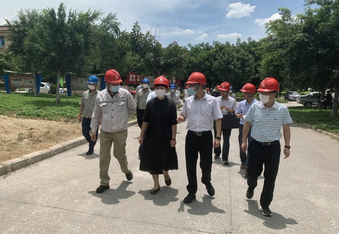 红河州州委副书记、、州长罗萍赴云南解化清洁能源开发有限公司解化化工分公司开展清静生产专项调研