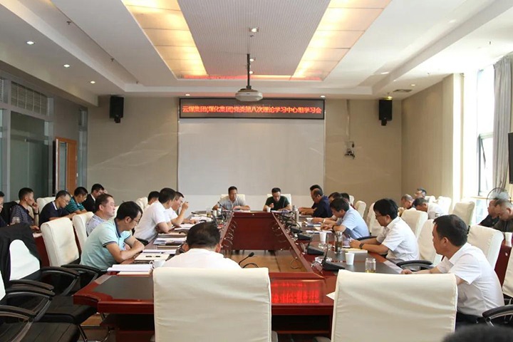 云煤（6008集团官方网站）集团党委开展2021年第八次党委理论学习中心组集中学习