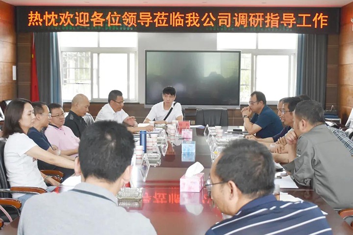 开远市委副书记、、市长解凌云一行赴曲煤焦化、、先锋化工调研