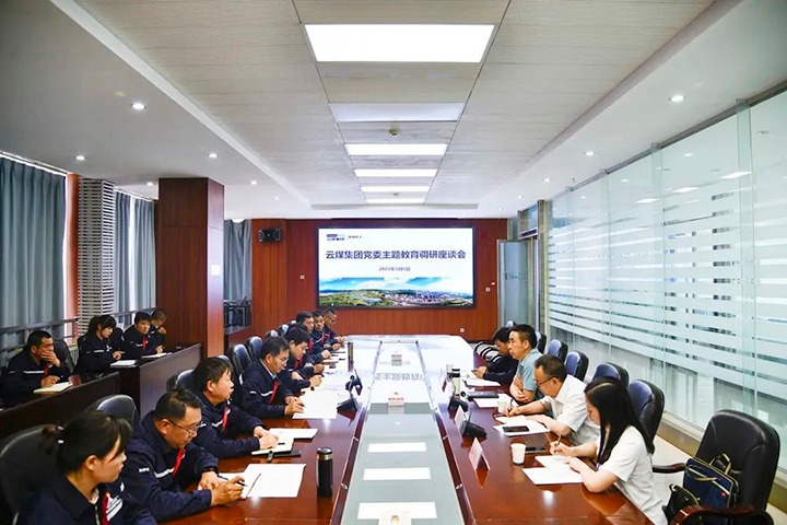 【主题教育】云煤（6008集团官方网站）集团党委副书记、、、工会主席王鑫到先锋化工公司开展主题教育调研