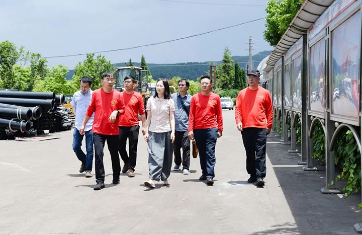 【主题教育】云煤（6008集团官方网站）集团党委委员、、财务总监莫晓丹一行到恩洪煤业公司开展主题教育调研