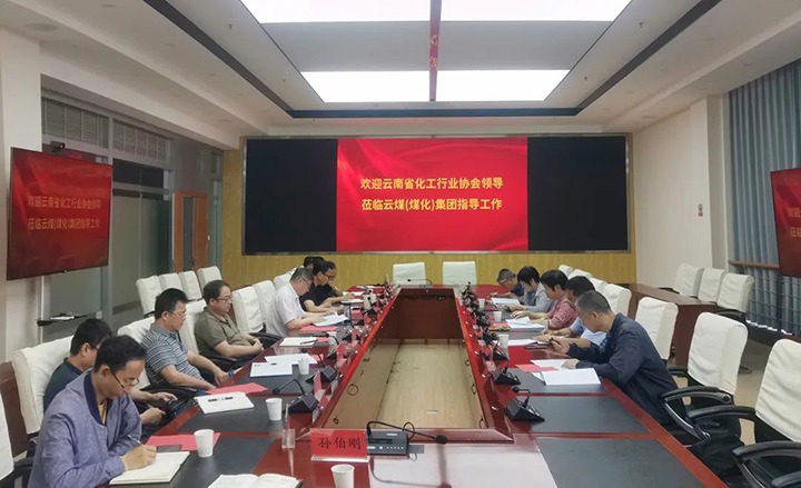 【聚焦云煤】云南省化工行业协会到云煤（6008集团官方网站）集团调研