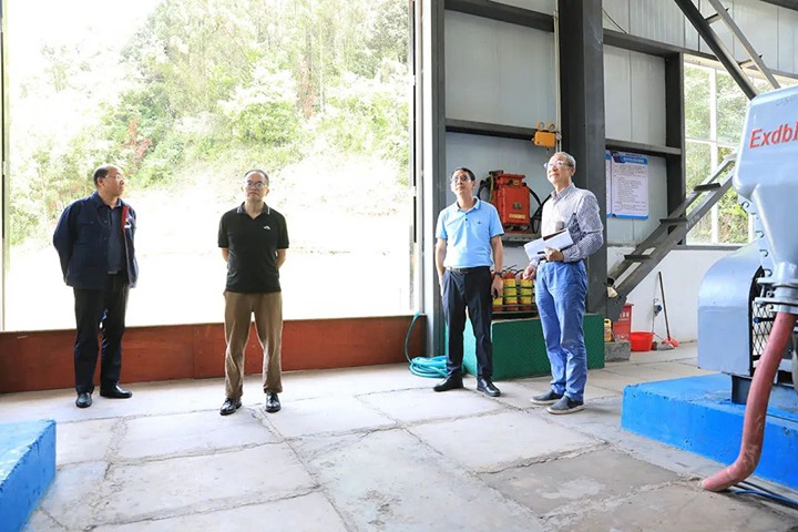 【主题教育】云煤（6008集团官方网站）集团党委委员、、副总司理缪和星到团结煤业公司开展生产谋划治理调研