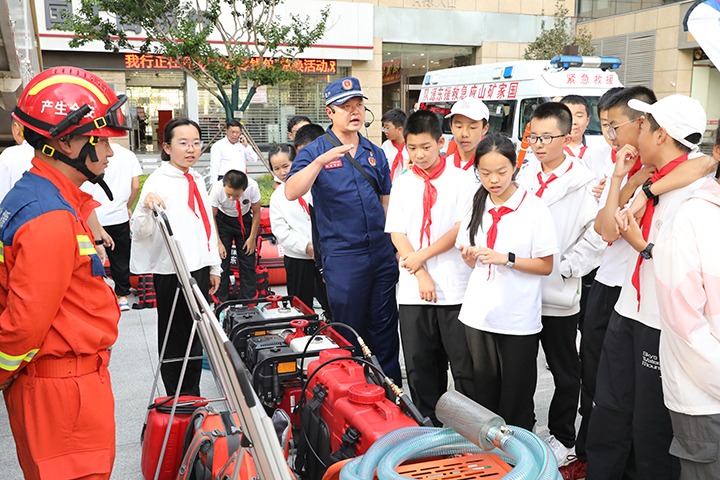 [国际减灾日]东源队：：打好防灾减灾组合拳 奏响清静最强音